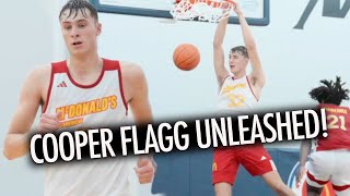 Cooper Flagg Dominates at First McDonald's All-American Practice!