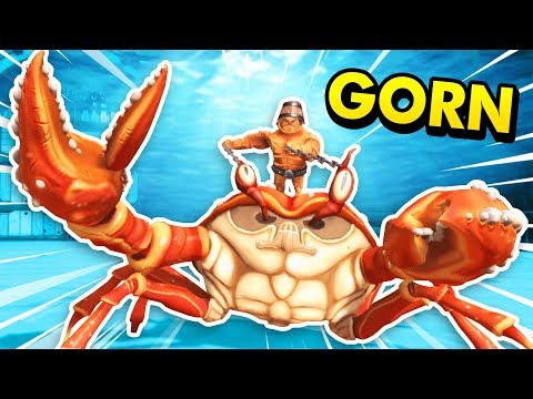 THE NEW CRAB GLADIATOR CHAMPION IN GORN VR (GORN Gladiator Simulator Funny Gameplay)
