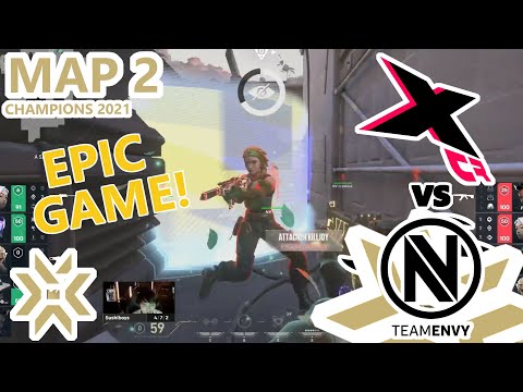 Team Envy VS X10 CRIT Map 2 - Highlights - VALORANT Champions 2021: Group Stage A