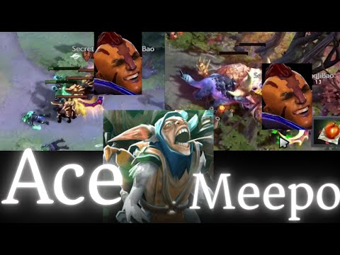 Ace Meepo caught Sumail Anti-Mage twice - Secret vs GG g1 DPC WEU dota2