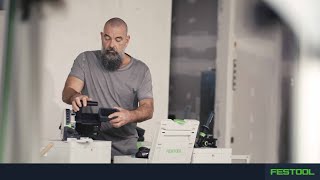 Festool Gama de herramientas a batería anuncio