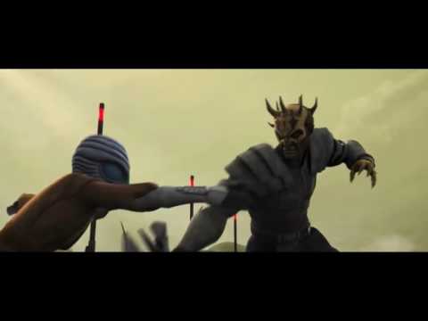 The Clone Wars - Savage Opress Kills his first Jedi