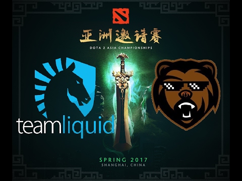B)ears vs Liquid INTENSE Game 2 Highlights || DAC 2017 EU Qualifier Winner's Final|| Dota 2
