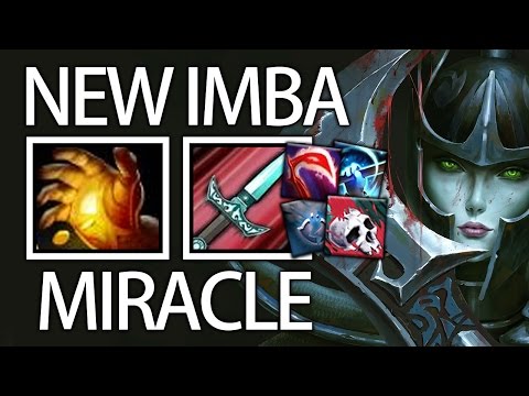 Midas Phantom Assassin Imba Style 7.05 Gameplay by Miracle Dota 2