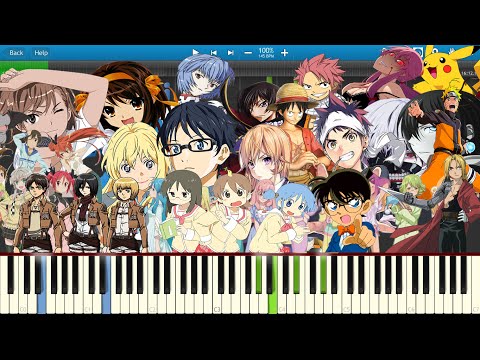 Anime Medley | Piano
