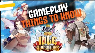 Ragnarok Idle Adventure - Gameplay - Things you should know #Ragnarok #ROIdleAdventure #ROIA #RO