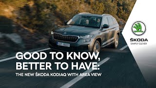 The new ŠKODA KODIAQ: Area View - How to use it and why Trailer