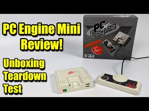 PC Engine Mini-Review - Unboxing, Teardown, Test - It's Amazing!