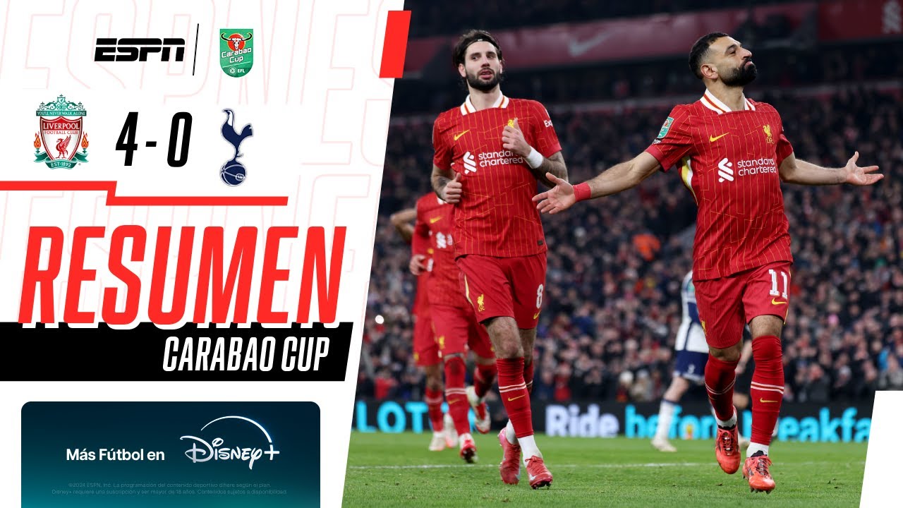 LOS REDS REMONTARON LA SERIE Y JUGARÁN LA FINAL ANTE NEWCASTLE | Liverpool 4-0 Tottenham | RESUMEN