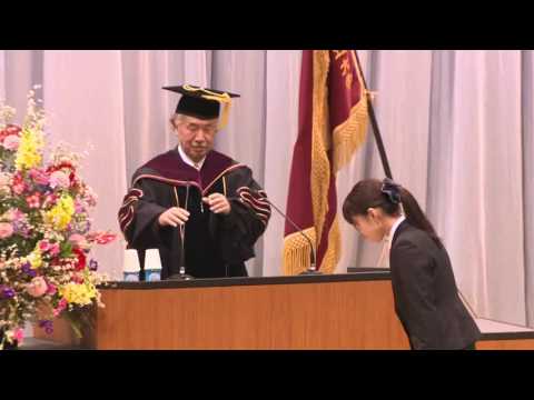 07 新入生代表宣誓 平成29年度 横浜市立大学入学式