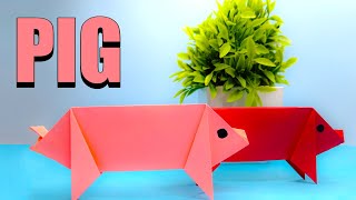 Easy Origami Pig Step-by-Step | Fun Paper Animal for Kids