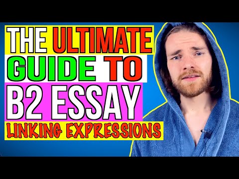 ULTIMATE GUIDE to LINKING WORDS & EXPRESSIONS for B2 First (FCE) Essay Writing!