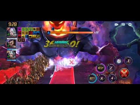 Marvel Future Fight - T4 Luna Snow - Dormammu GBR Solo - Brilliant Ctp of Rage - 80 secs