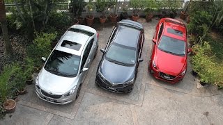DRIVEN 2014 #5: Mazda 3 vs Toyota Corolla Altis vs Kia Cerato