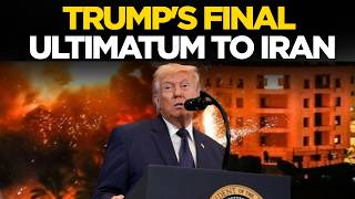 Trump Live | 'Will Vanish Iran,': Donald Trump Makes Huge 'Iran War' Announcement | US News Live 