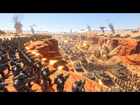 Desert APOCALYPSE: T45 Shotgun & Vader vs 4,100,000 Enemies! UEBS 2