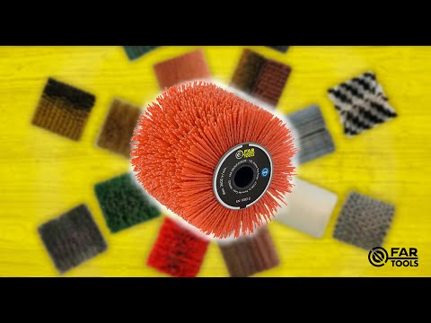 Rotorbørste, nylonfibre