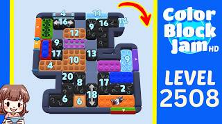 Solution du Niveau 2508 de Color Block Jam