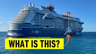 Why this [ugly] giant orange structure is actually GENIUS? Celebrity Edge “Magic Carpet” explained