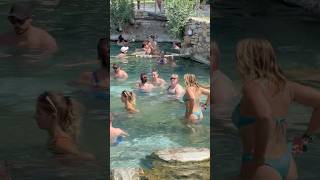 ☀️The Wonder Of Cleopatra Pool Turkey -Hot Day? #pamukkale #cleopatra #pool
