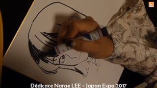Dédicace LEE Narae - Japan Expo 2017 - Auteur chez Delitoon 이나래