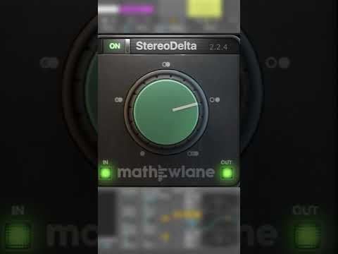 #shorts How to use StereoDelta  by @MathewLaneAudio  !