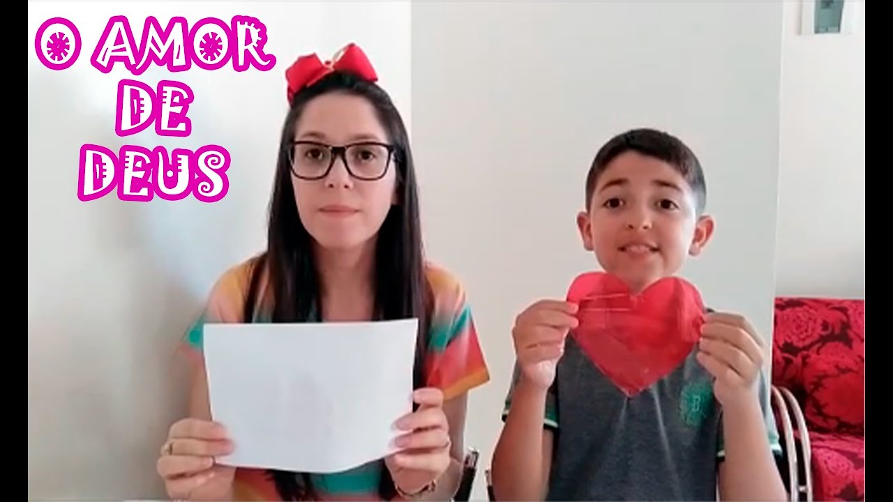 Dinâmica o amor de Deus - Tia Ana e João Ariel