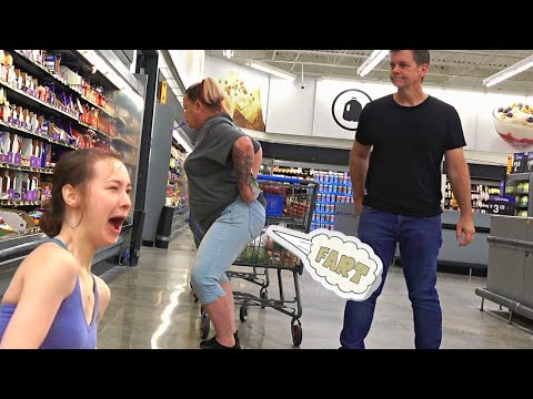 The Pooter - "THAT'S NASTY!" - Farting at Walmart | Jack Vale
