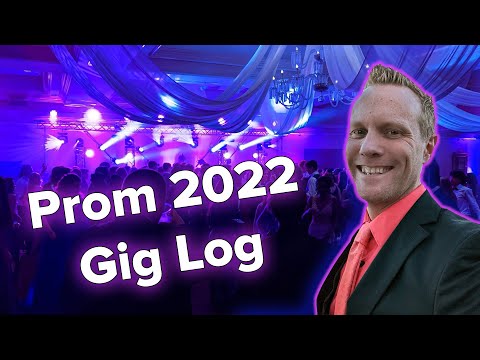 2022 Prom Gig Log & Dancing