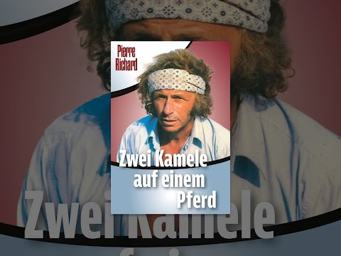 Zwei Kamele auf einem Pferd
