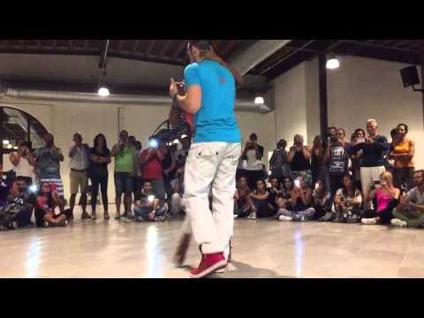 Felicien and Isabelle Kizomba Advanced Demo KIFE Italy 9/12/15