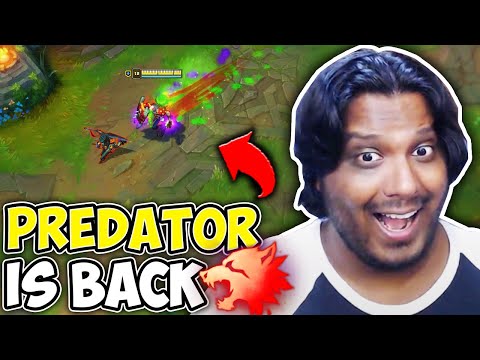 DESTROYING CHALLENGER PLAYERS WITH PREDATOR SINGED! (PREDATOR IS BACK) - League of Legends