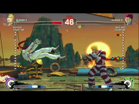 Sasaki [Cody] vs aki0 aki0 [Viper] SSF4 Japanese Online Ranked Matches - TRUE-HD