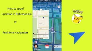 Pokemon Go Hack Android! Tap to Walk & Real time Navigation Spoofing 100% working