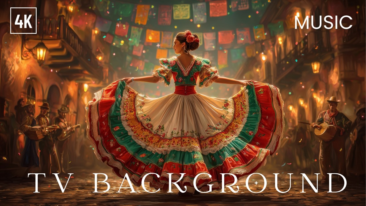 Celebrate Cinco de Mayo with Latin Beats | TV Screensaver & Background & Wallpaper 4K