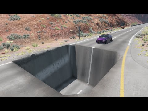 Cars vs Square Pit – BeamNG.Drive