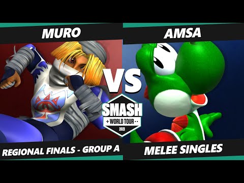SWT East Asia Group A - aMSa (Yoshi) Vs. Muro (Sheik) Smash Melee Tournament