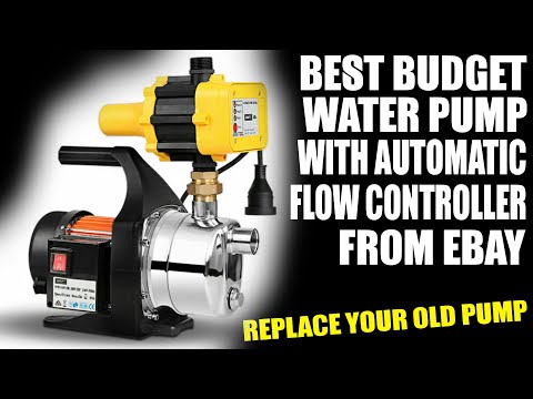 How to REPLACE YOUR OLD WATER PUMP - GIANTZ 1500w Automatic Flow