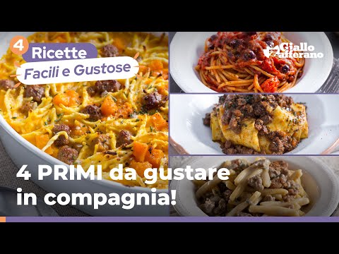 4 Nudelgerichte, die man mit Familie und Freunden teilen kann! Leckere italienische Rezepte!