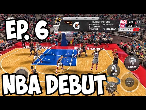 NBA 2K20 Mobile My Career EP. 6 - NBA DEBUT