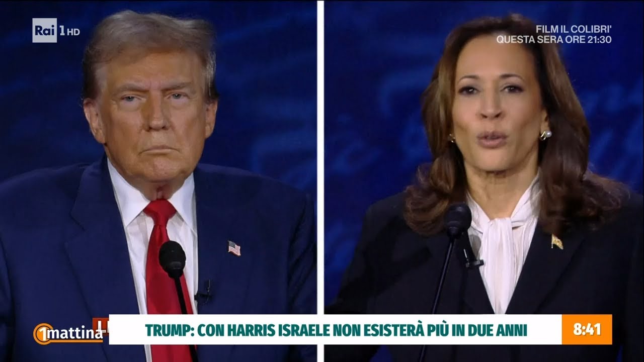 Harris Vs Trump - Unomattina 11/09/2024