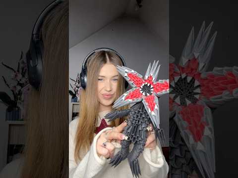 DIY Demogorgon ORIGAMI 3d STRANGER Things