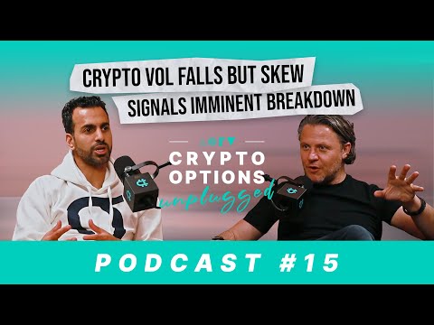 Crypto Options Unplugged - Crypto Vol falls but Skew signals imminent breakdown #15