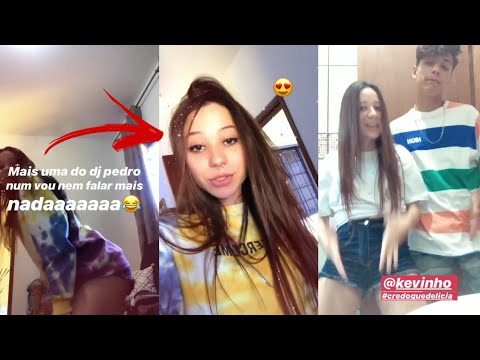 Luciana dadi prévia da música nova e dançando