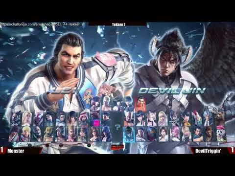 SmashaPalooza 44 Tekken 7: Winners Finals - Monster (King) vs DevilTriggin' (Devil Jin)