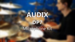 Video thumbnail for New AUDIX Microphone Kit DP7 by AAXplosion