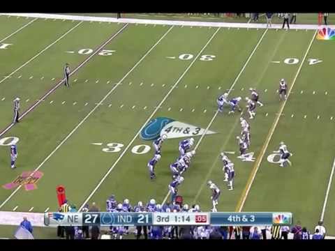 COLTS vs PATRIOTS FAKE PLAY - what was REALLY suppose to happen