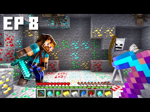 DIGGING for DIAMONDS! 🚀 Minecraft Nether Portal Prep - Epic Mining Adventure! 💎⛏️