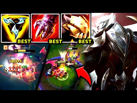 DARIUS TOP FORCES ALL TOPLANERS TO TILT & RAGEQUIT! (BROKEN) - S14 Darius TOP Gameplay Guide