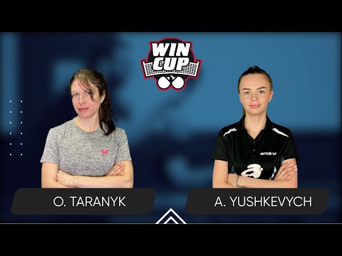 14:00 Olena Taranyk - Anastasiia Yushkevich 21.03.2025 WINCUP Women Professional. Table 1